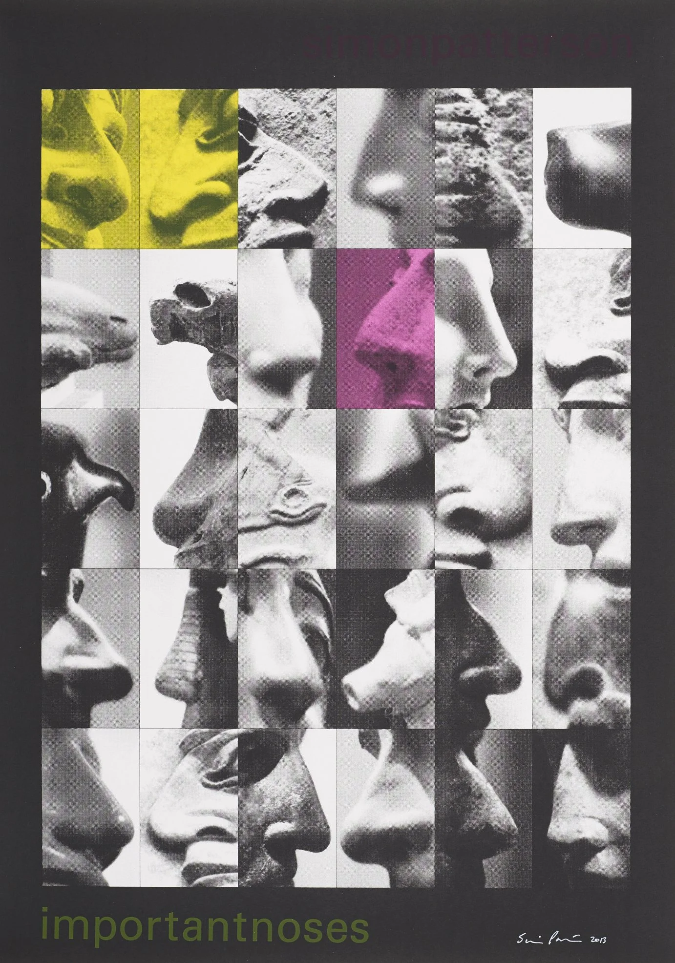 Artist Simon Patterson Limited Edition Contemporary Art Prints